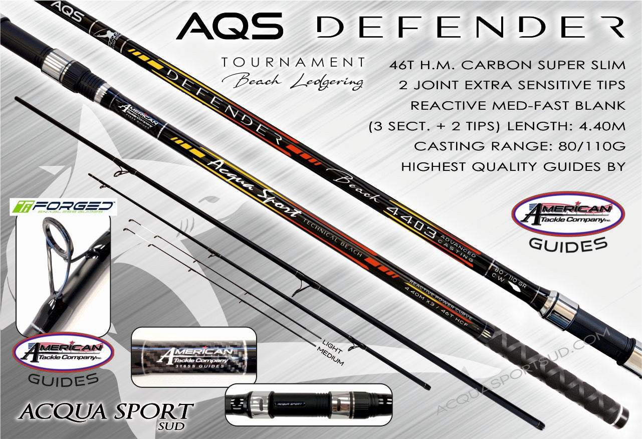Defender Beach Ledgering 4,40mt 80/110gr. AQS