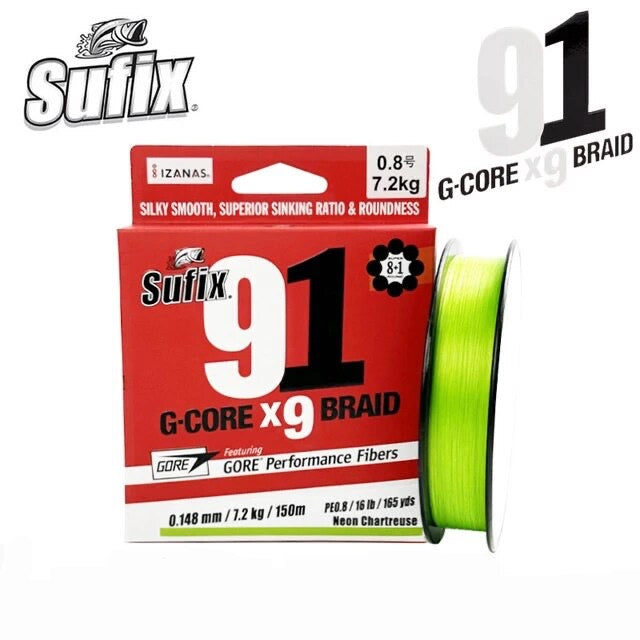 91 G-Core X9 Braid 150 Mt.Sufix