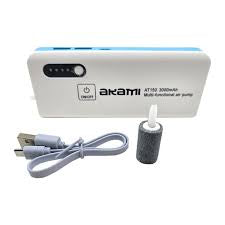 Ossigenatore Ricaricabile multifunzionale con batteria al litio Akami