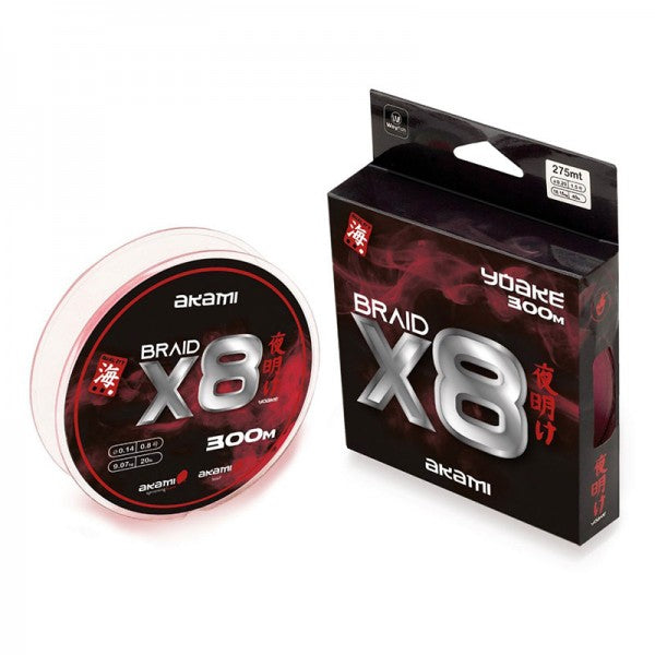 Yoake X8 300mt RED Akami