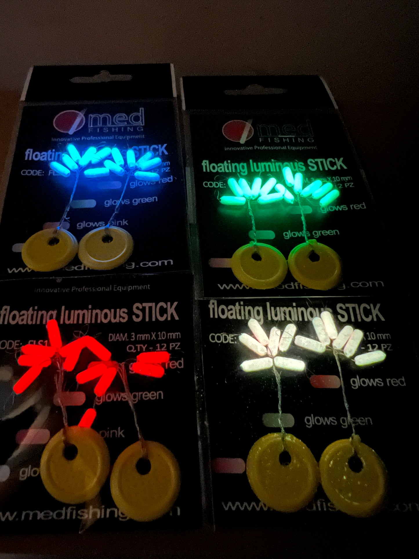 Float Luminous stick 3mmx10mm MED FISHING