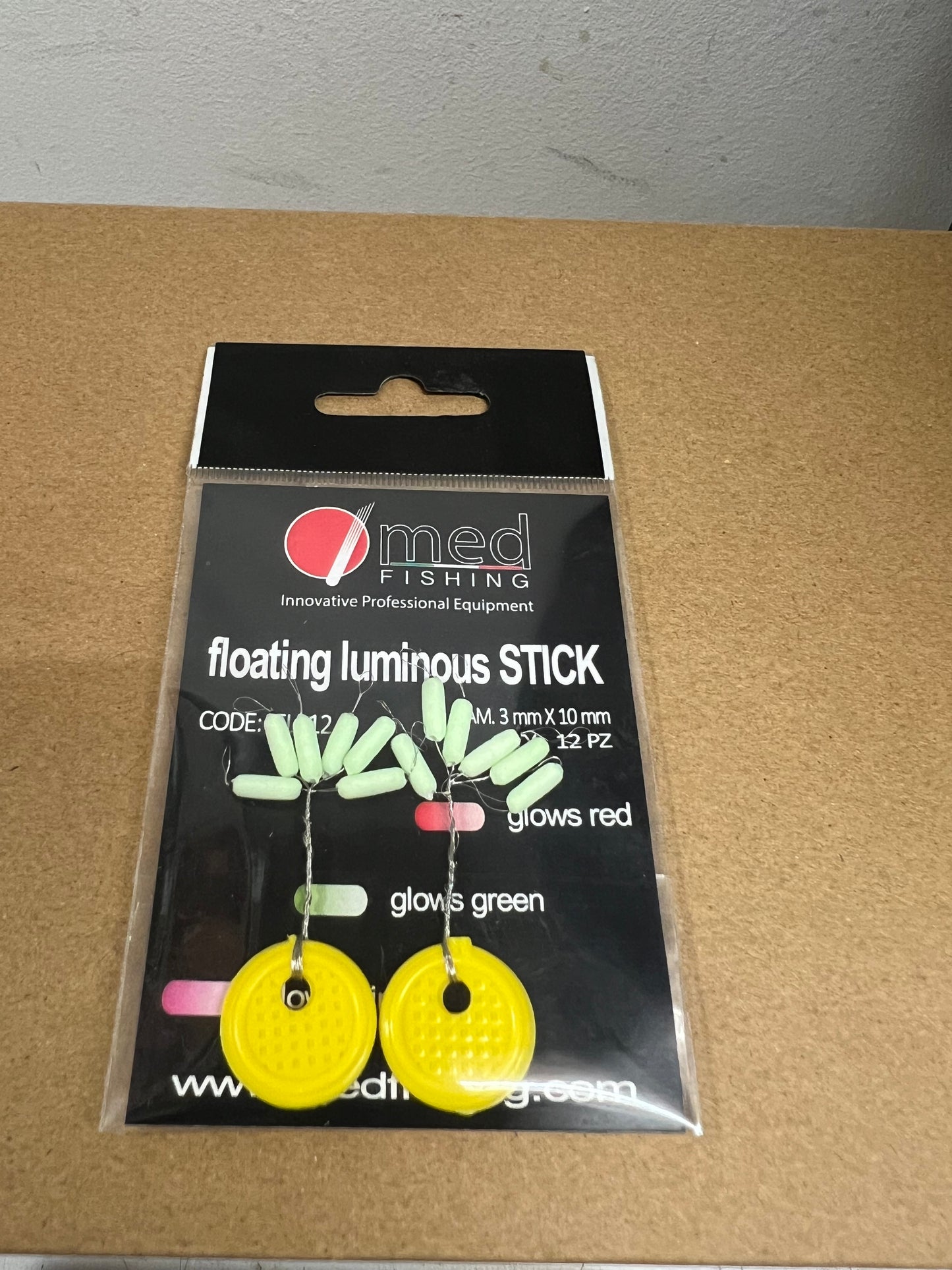 Float Luminous stick 3mmx10mm MED FISHING