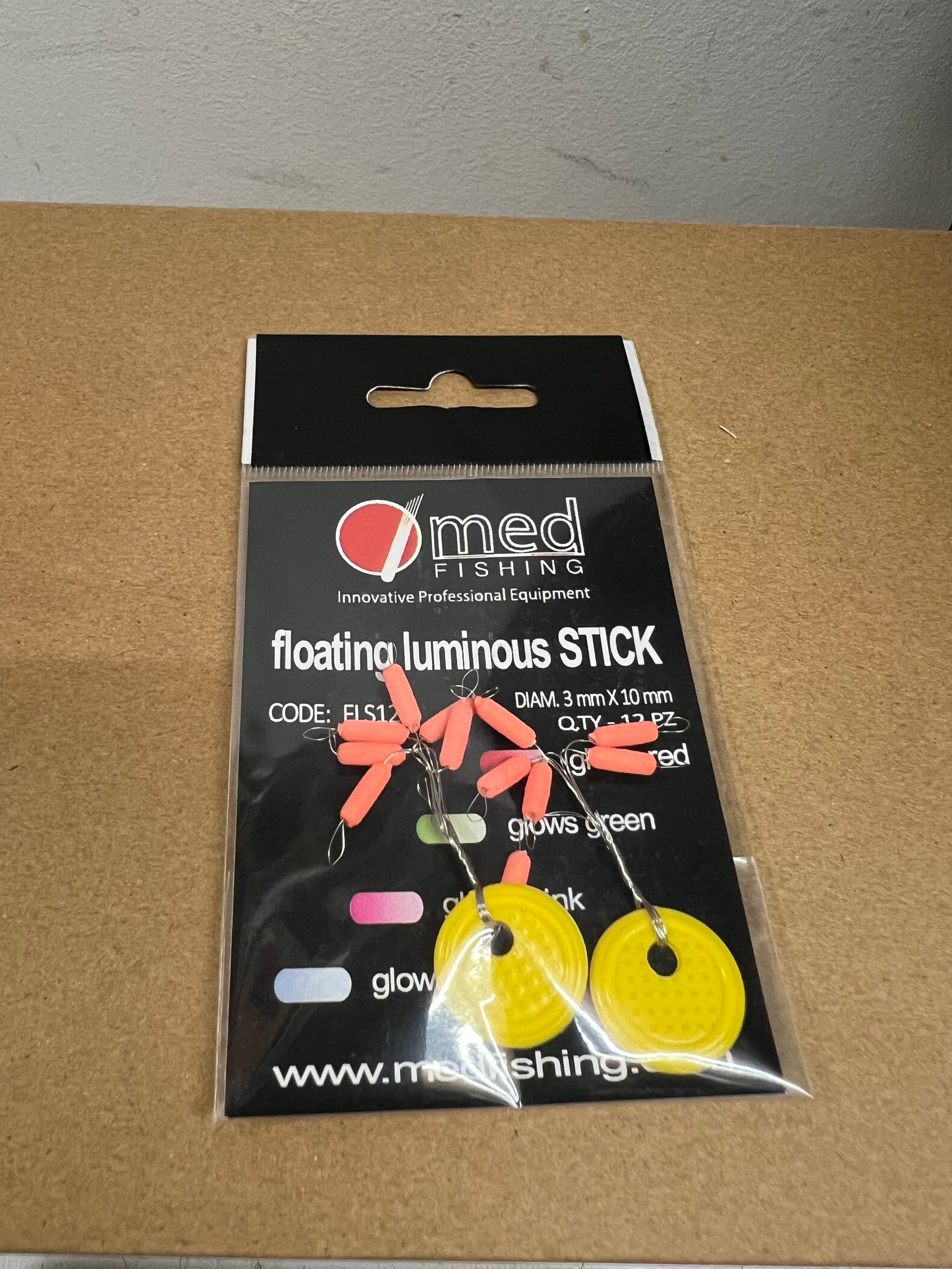 Float Luminous stick 3mmx10mm MED FISHING