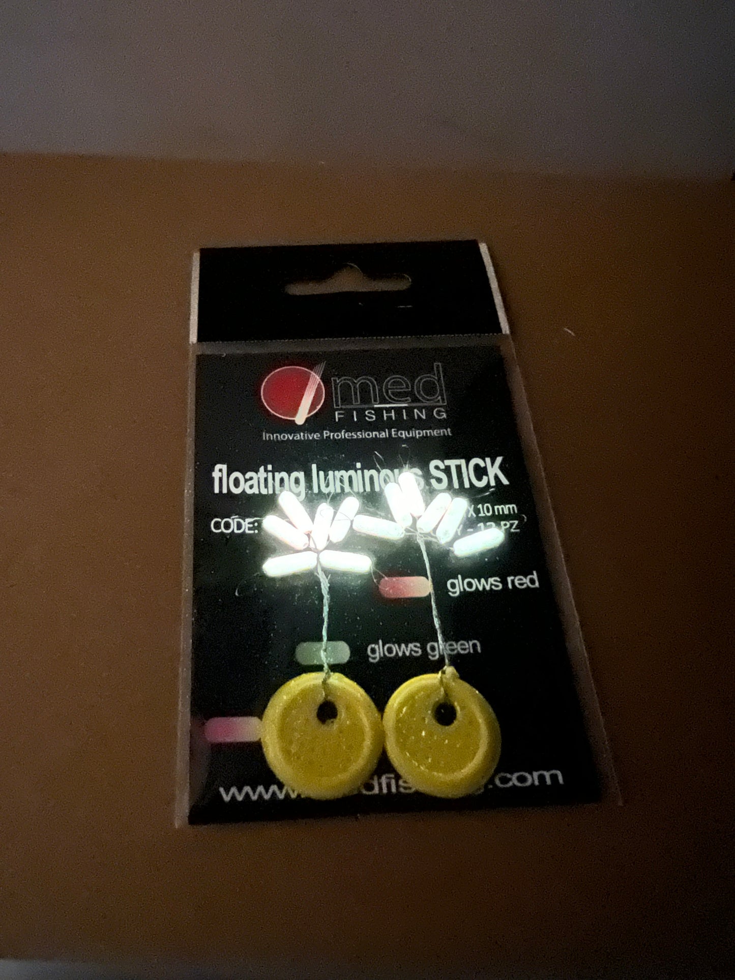Float Luminous stick 3mmx10mm MED FISHING