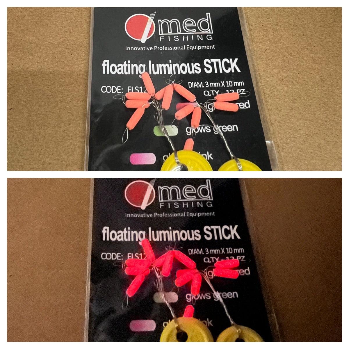 Float Luminous stick 3mmx10mm MED FISHING
