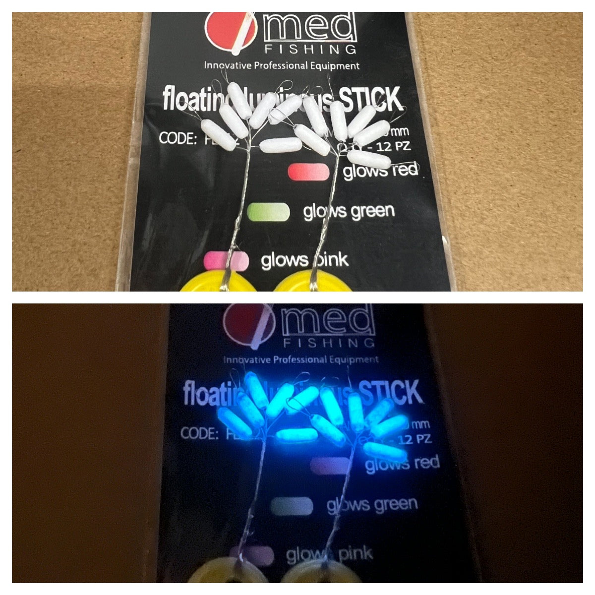Float Luminous stick 3mmx10mm MED FISHING