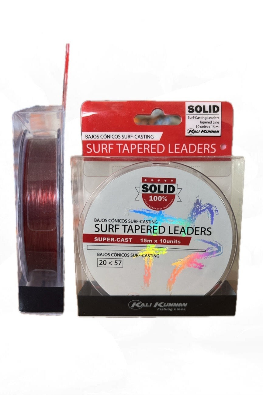 Surf Tapered Leaders SOLID Kalikunnan