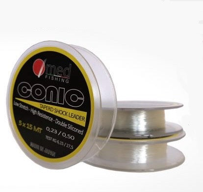 Conic Shock Leader 5x15mt. Med Fishing