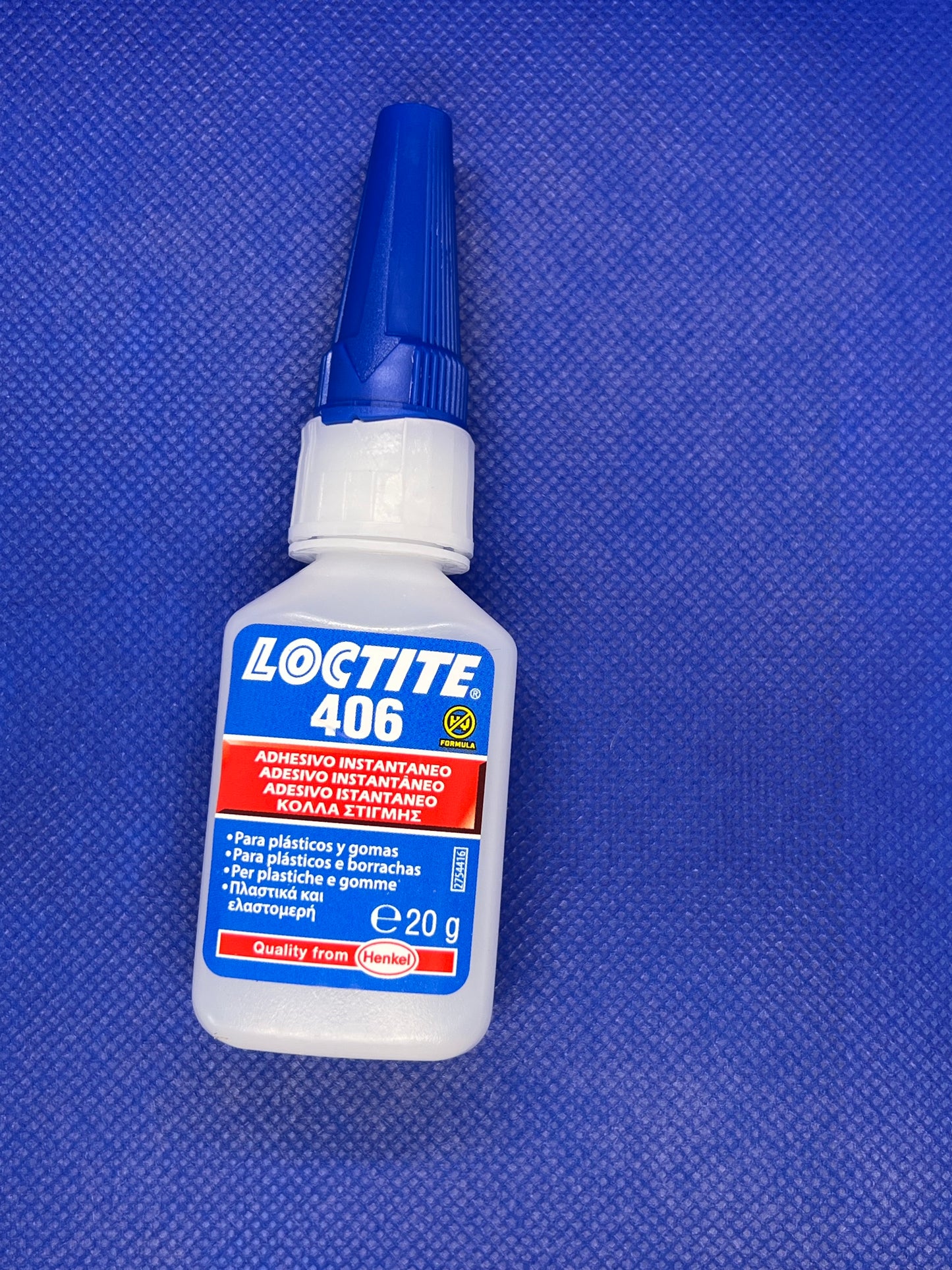Loctite 406 Cianoacrillica 20gr.