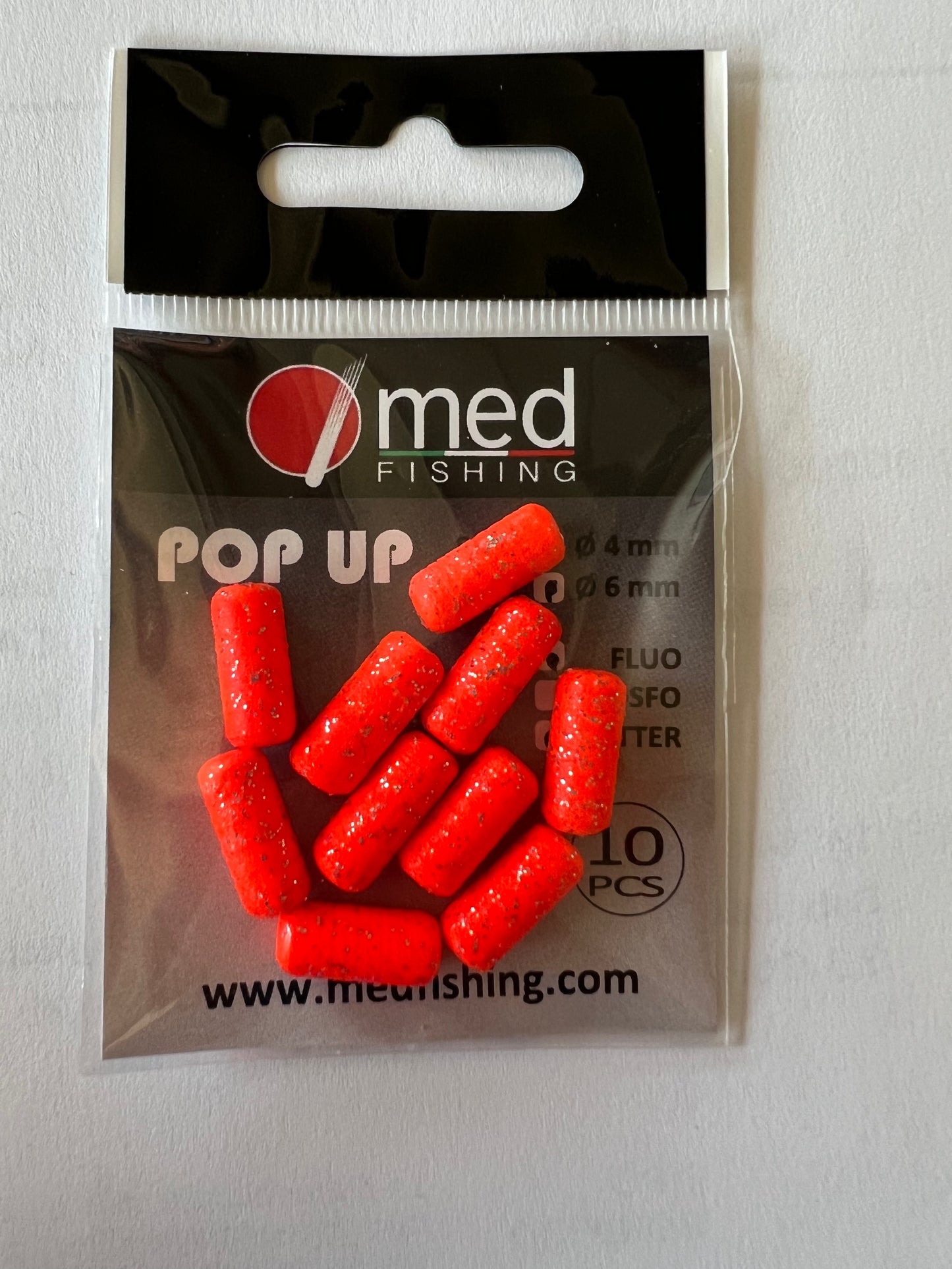 Pop-Up diam. 6mm Med Fishing