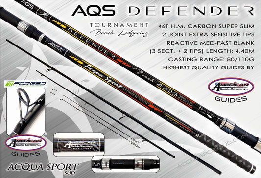 Defender Beach Ledgering 4,40mt 80/110gr. AQS