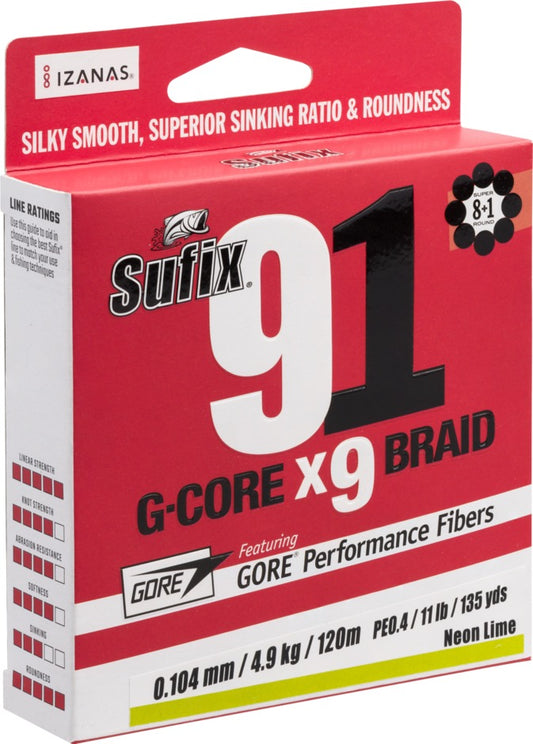 91 G-Core X9 Braid 150 Mt.Sufix