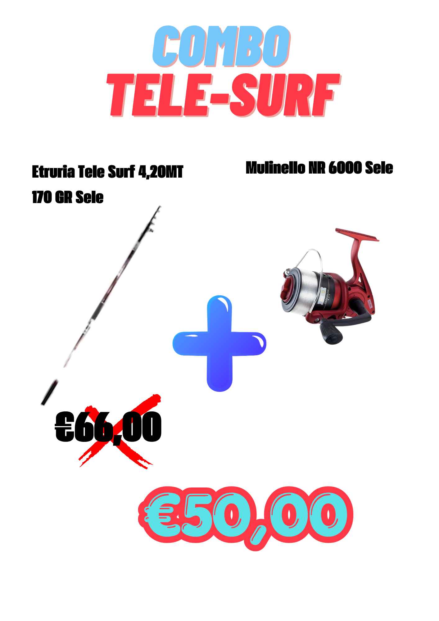 COMBO TELE SURF ETRURIA SURF + NR 6000