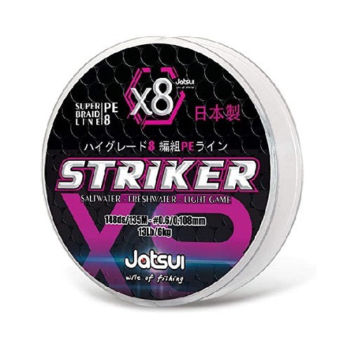 Striker X8 135mt PE 0.6 (0,10MM) Jatsui