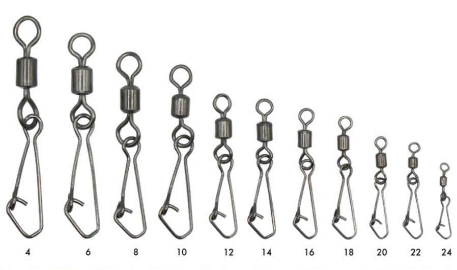 Moschettone hooked con girella