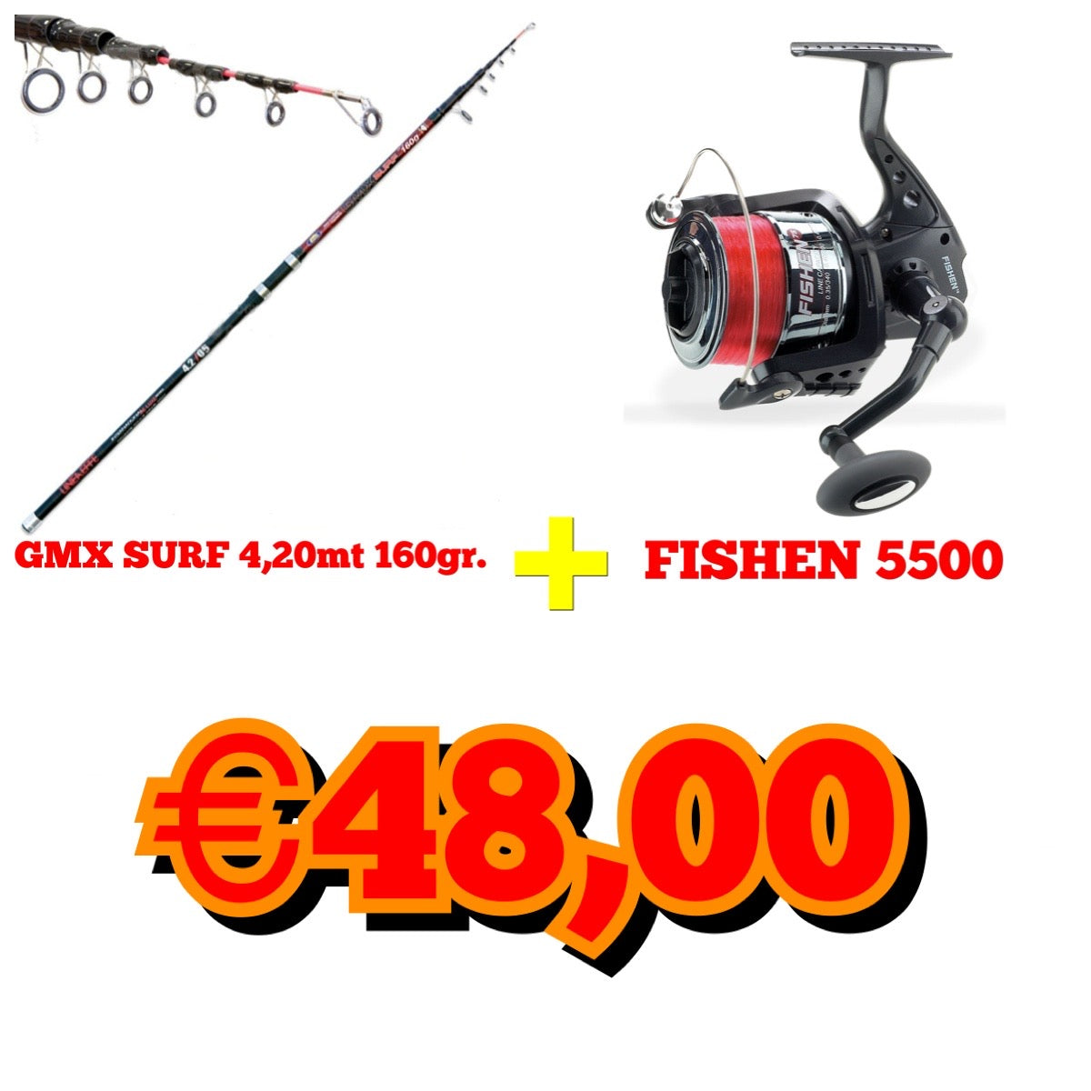 COMBO SURF GMX SURF+ FISHEN 55
