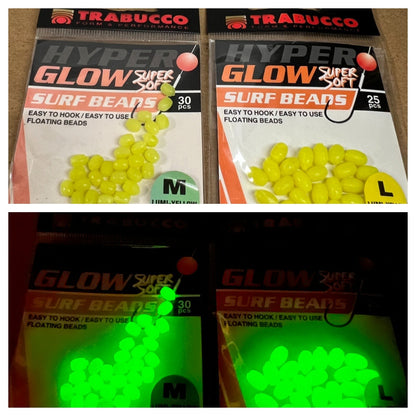 Hyper Glow Surf Beads Trabucco