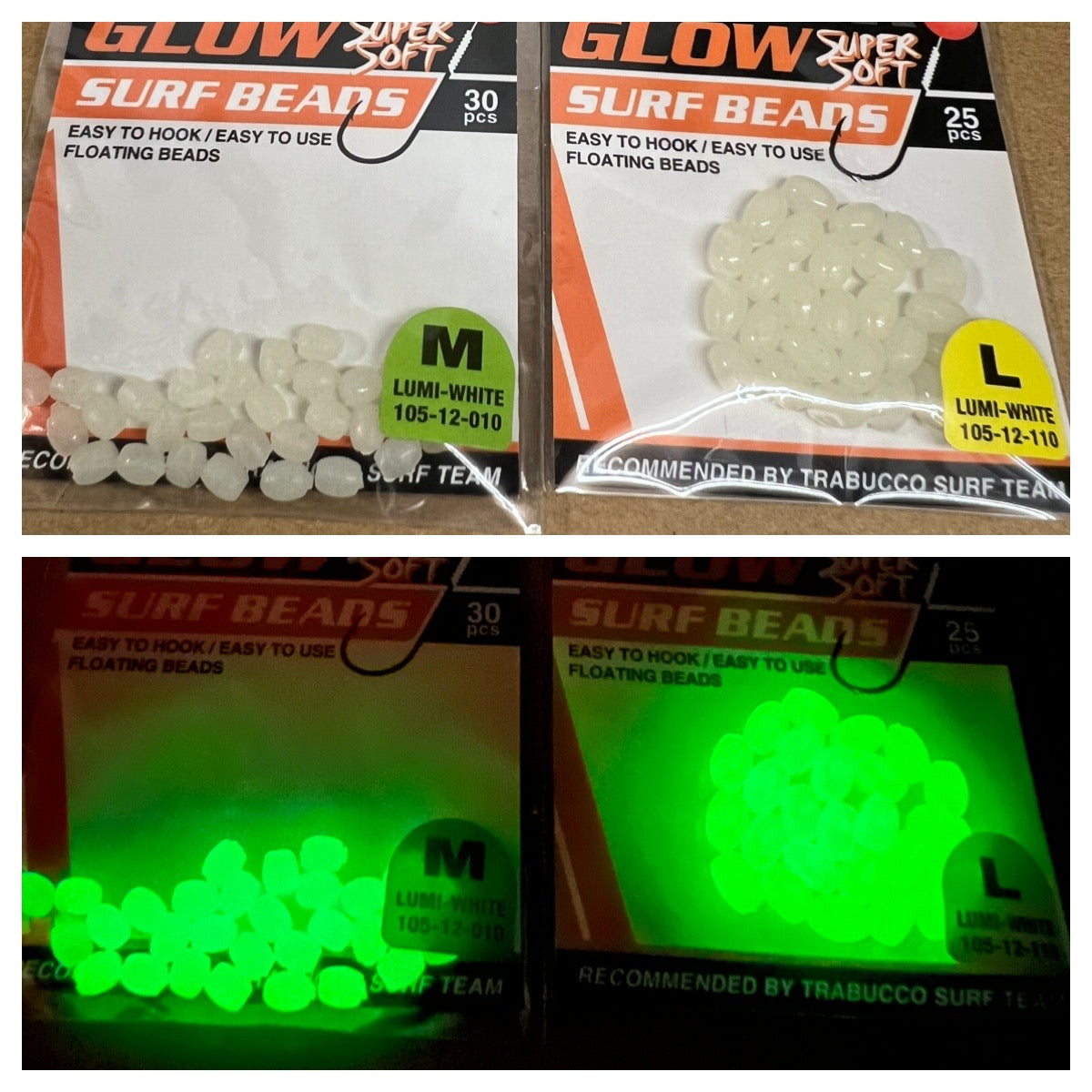 Hyper Glow Surf Beads Trabucco