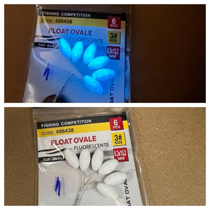 Float ovale 6,3mmx13,2mm Sele