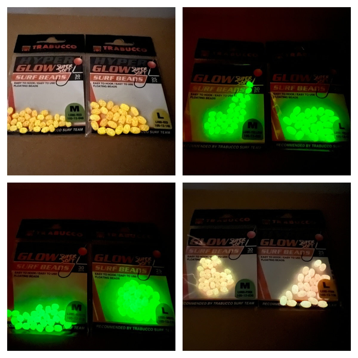 Hyper Glow Surf Beads Trabucco