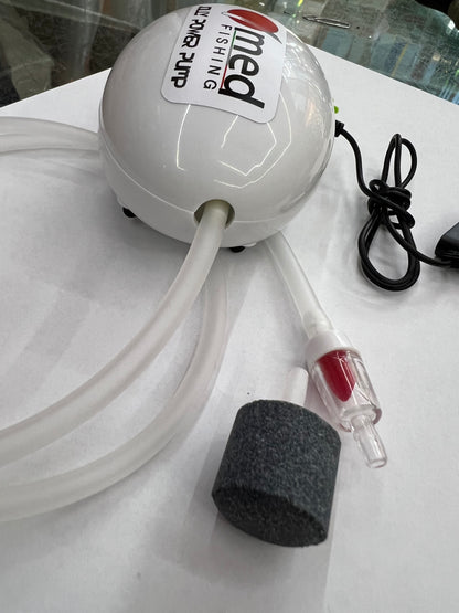 Ossigenatore Ricaricabile jolly con batteria al litio Med Fishing