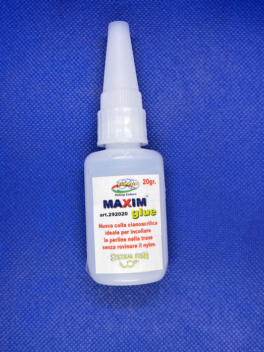 Maxim Glue Cianoacrillica 20gr. Filpesca