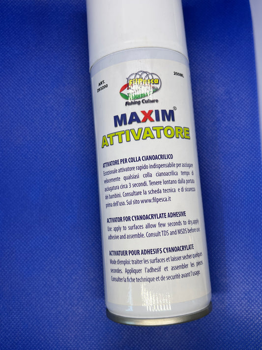 Attivatore Maxim Per Cianoacrillati 200ml Filpesca