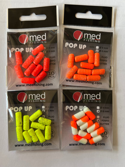 Pop-Up diam. 6mm Med Fishing