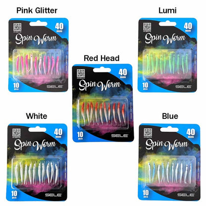 Spin Worm Code Di Rondine 4cm Sele