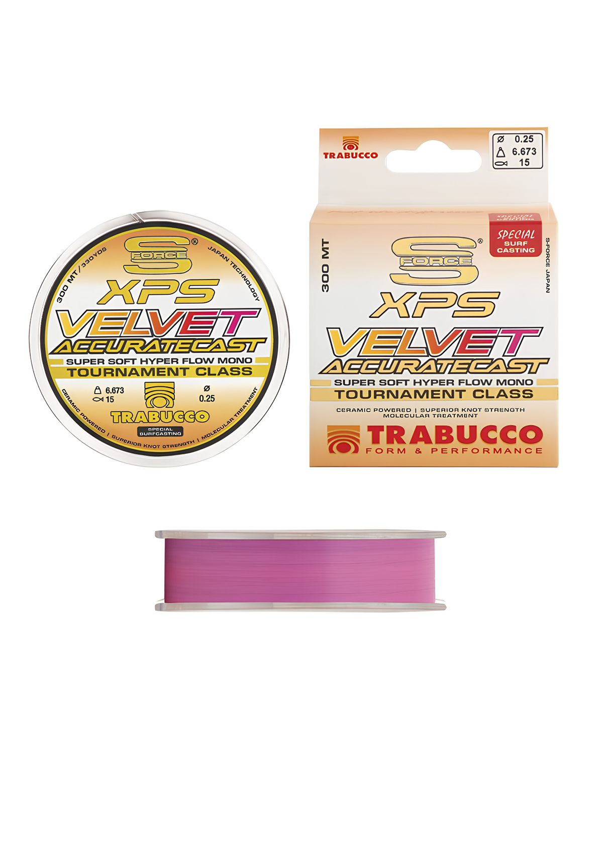 XPS Velvet Accurate Cast Φ0,20 - 300mt Trabucco