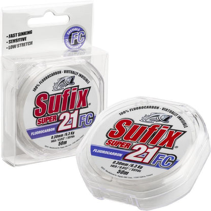 Super 21 FC FluoroCarbon 50mt Sufix